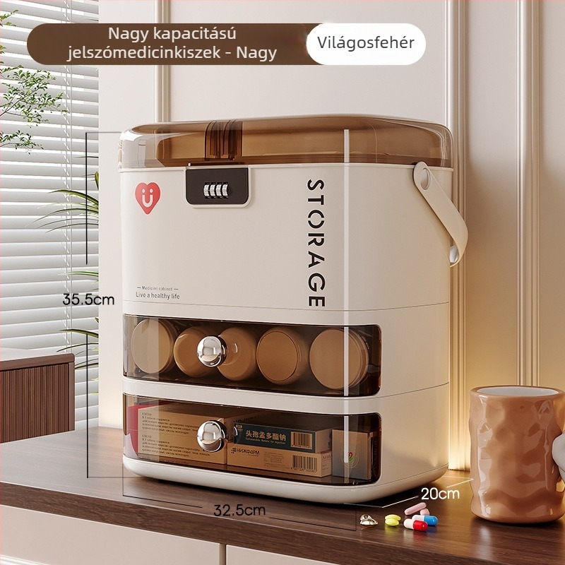 Autó tároló doboz, 38L, 985-ös modell, hordozható, telepítés nélkül