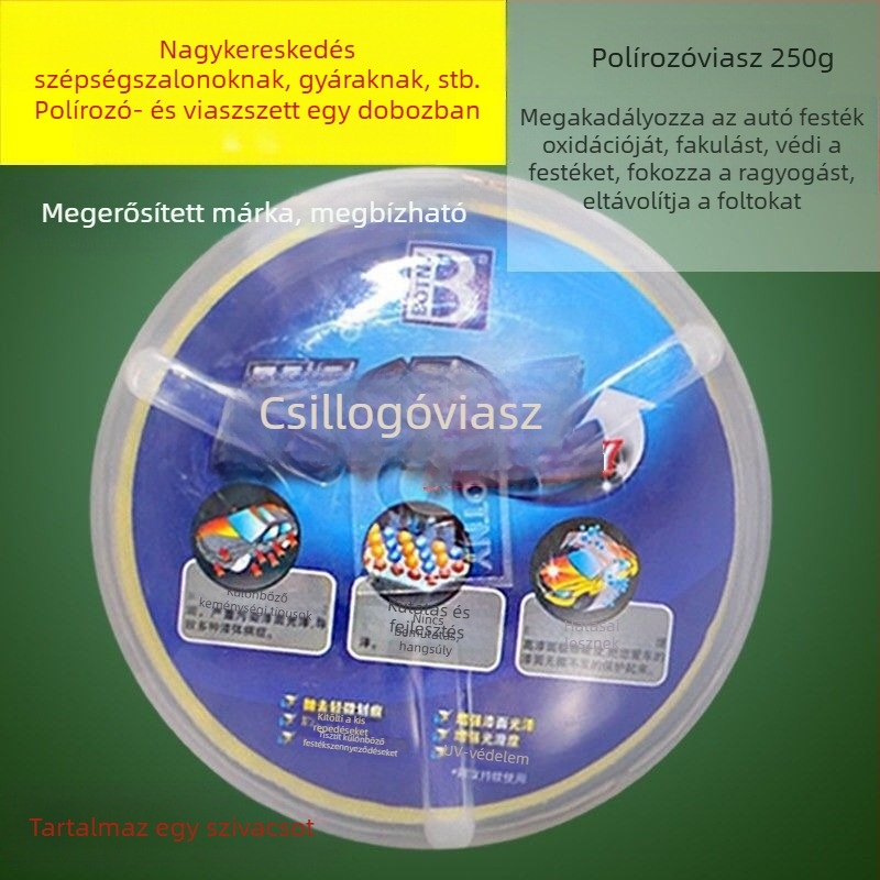 6 hüvelykes autópolírozó készlet szivacskerekekkel és polírozó korongokkal waxoláshoz és polírozáshoz — Márka: Other; Típus: Other; Alkalmazási terület: Other; Sorozat: Other