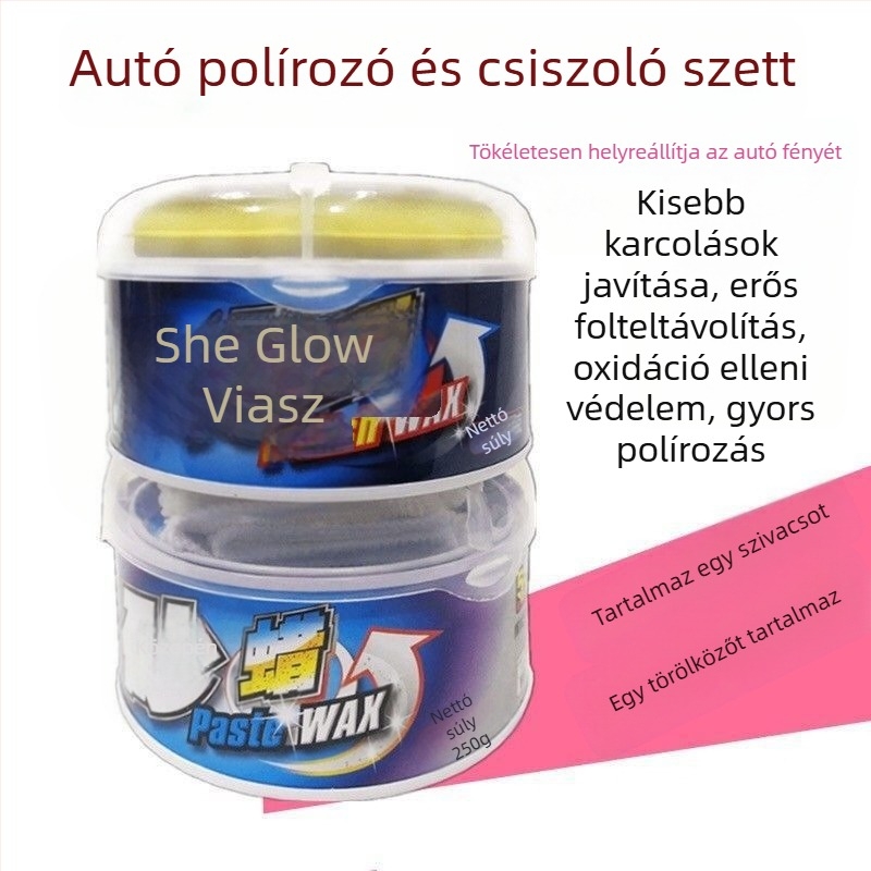 6 hüvelykes autópolírozó készlet szivacskerekekkel és polírozó korongokkal waxoláshoz és polírozáshoz — Márka: Other; Típus: Other; Alkalmazási terület: Other; Sorozat: Other