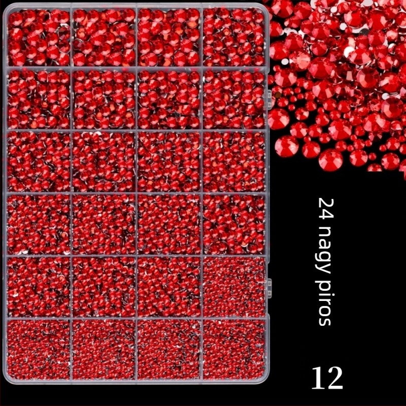 Gyanta strasszok lapos hátú, csillag mintával, Princess sorozat, DIY ruhákhoz és körömdíszítéshez