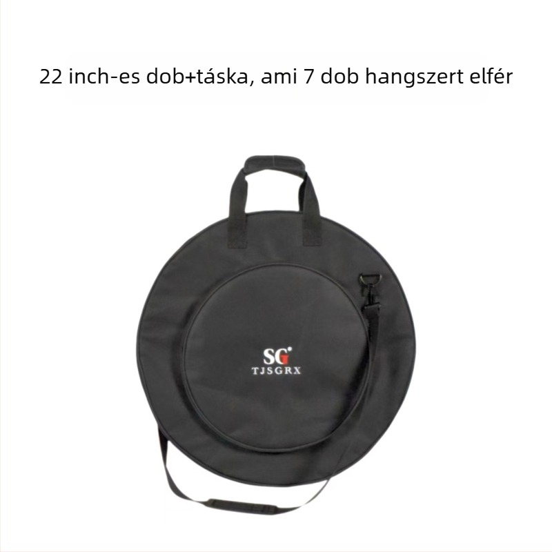 Cimbal táska — 7 cimbal számára, poliészter, selyem bélés, légpárnás vállpánt, márka SGTJSGRX