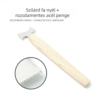Gitár hornyok tisztító fűrész, japán stílusú, edgetool
