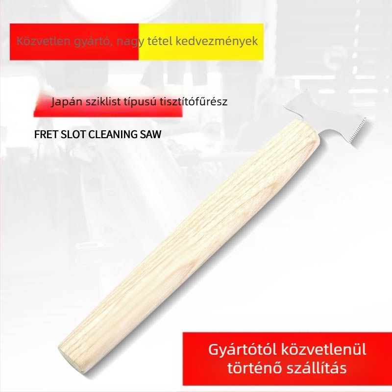Gitár hornyok tisztító fűrész, japán stílusú, edgetool