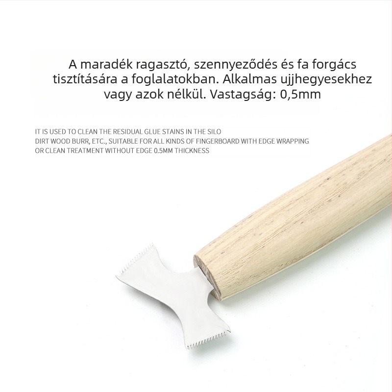 Gitár hornyok tisztító fűrész, japán stílusú, edgetool