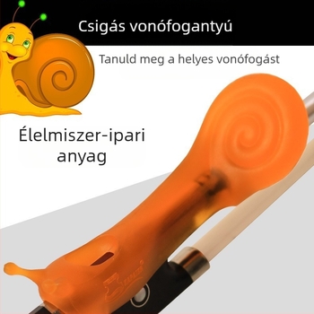 Hegedűíj fogóeszköz a jobb kéz helyes tartásának gyakorlásához