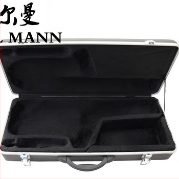 Saxofon tok, kézitáska-stílusú, ABS anyagú, vállpánt nélküli, otthoni tárolásra