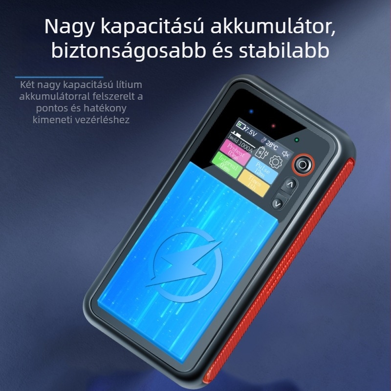 SIENWINY TK-10B kézi hordozható digitális 18650 ponthegesztő