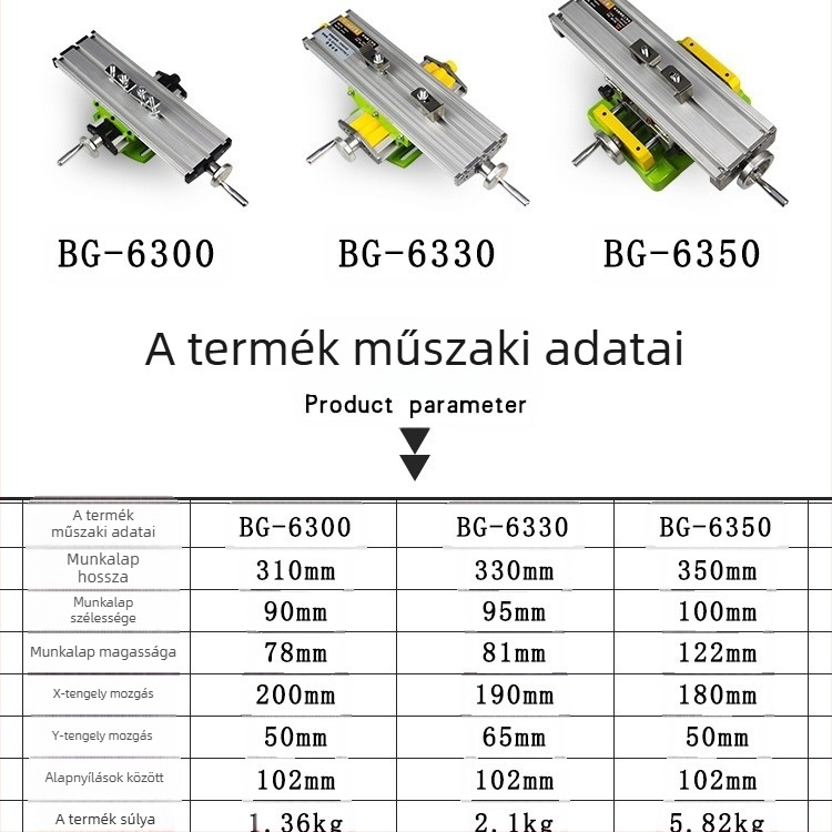 Mini erős precíziós kereszcsúszos asztal rögzítéssel (alumíniumötvözet; súly 1800; rögzítőasztal)