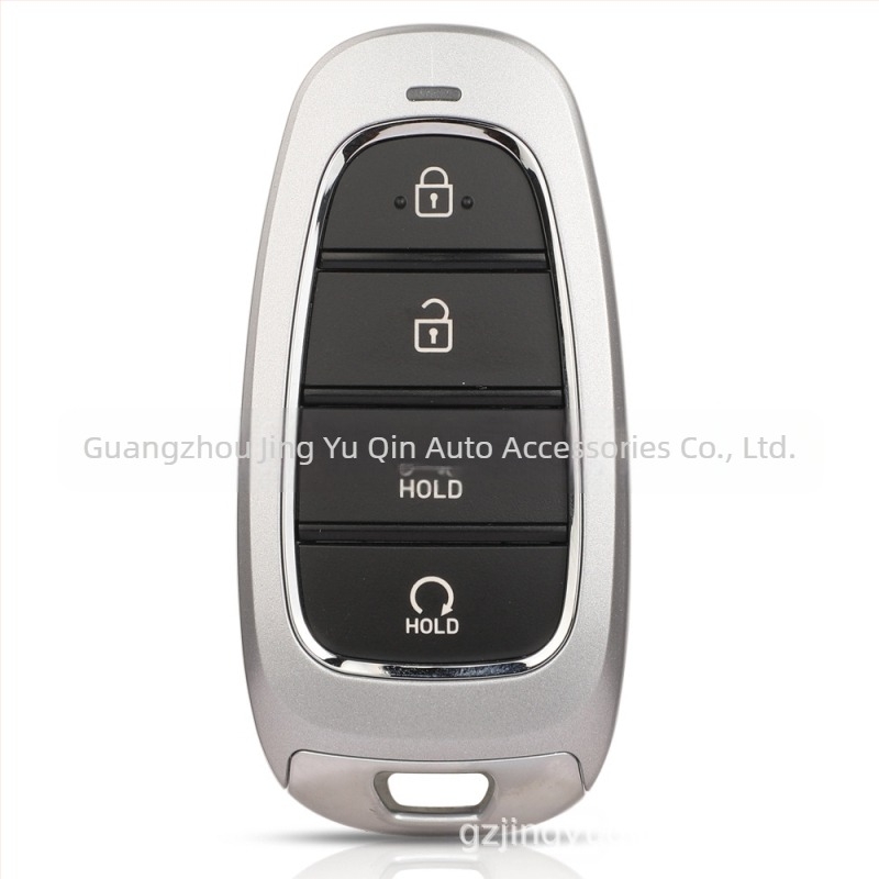 Tucson L kulcsház – 4-gombos intelligens távirányító csere, ABS burkolat, kulcspenge rézből