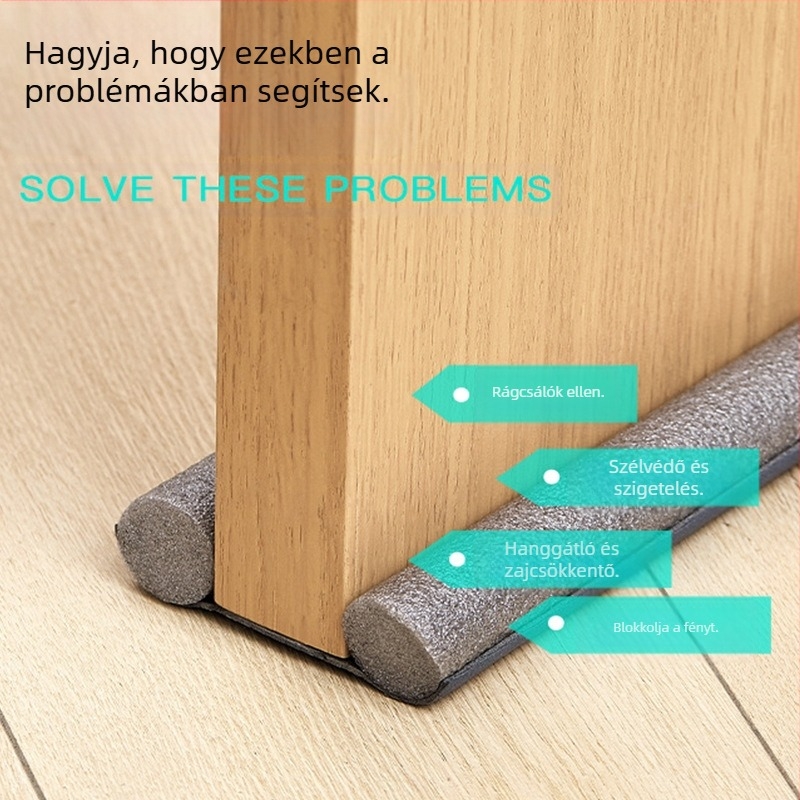 Hab alsó ajtó tömítő szalag – szélfogó és hangszigetelő szalag ajtók és ablakokhoz, márka 45454/Good Cloud