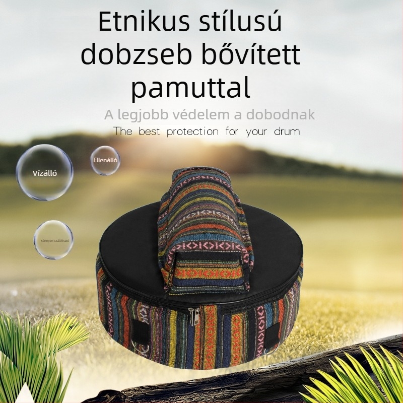 Snare dob hátizsák — Oxford anyag, modell IN-56, csomagolás: OPP zacskó