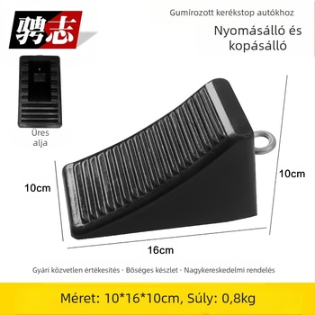 Gumiból készült háromszög alakú csúszásgátló blokk autókhoz – Cheng Zhi márka