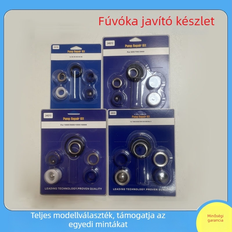 Magasnyomású légmentes permetezőgép pumpa testének tömítését javító készlet 244194/248212/248213/249123