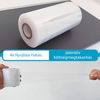 PE stretch fólia csomagoláshoz, anyag PE, csomagolási alkalmazás, feldolgozás és testreszabás elérhető