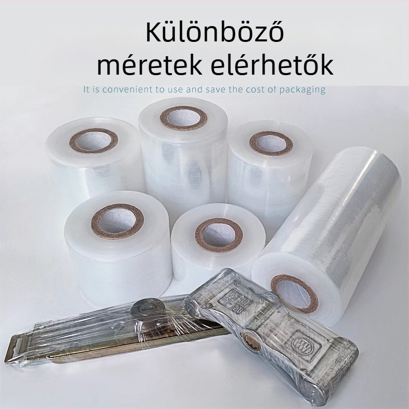 PE stretch fólia csomagoláshoz, anyag PE, csomagolási alkalmazás, feldolgozás és testreszabás elérhető