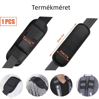 Levehető vállpárna táskákhoz, légáteresztő