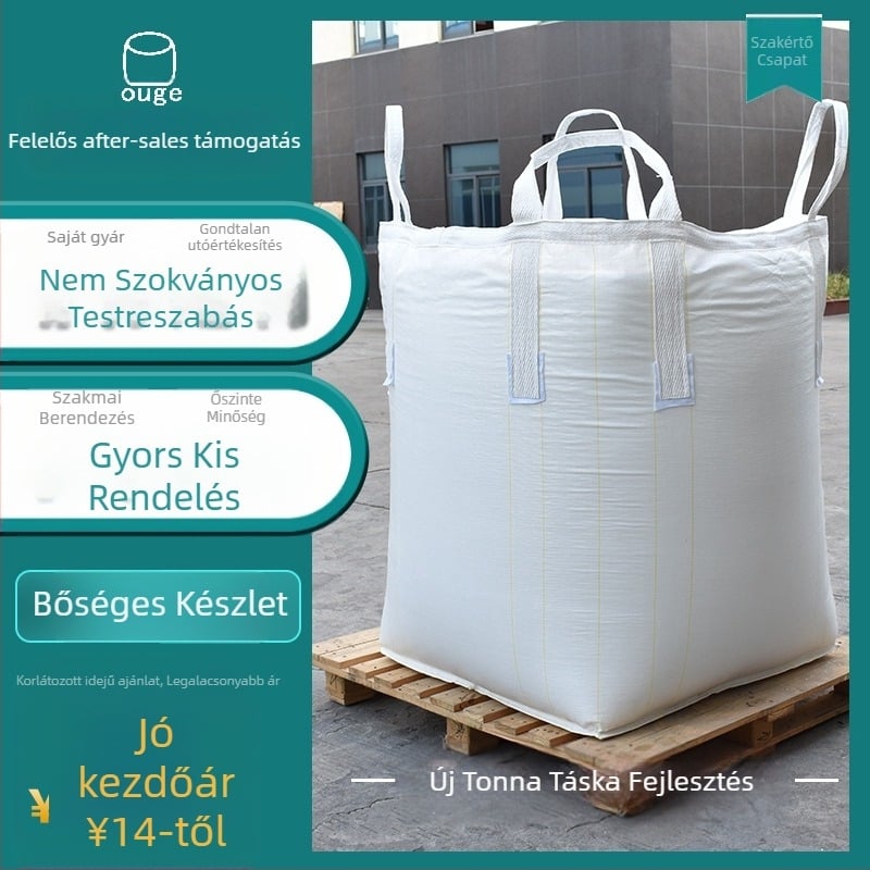 Ton bag, PP anyag, 1300 kg teherbírás, műanyag szőtt zsák, OUGE márka