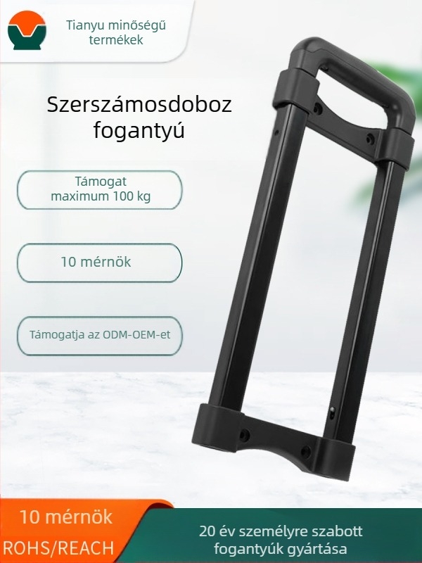 Eszköztároló koffer toló rúd – Vas; Heavenly good stuff márka; Kapcsolódó: eszközök és berendezések húzórúdja