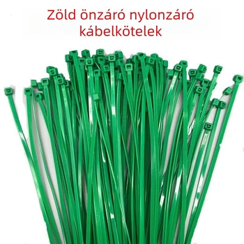 Kábelszalagok, műanyagból, önzáró, gépi gyártású, OPP zacskóban