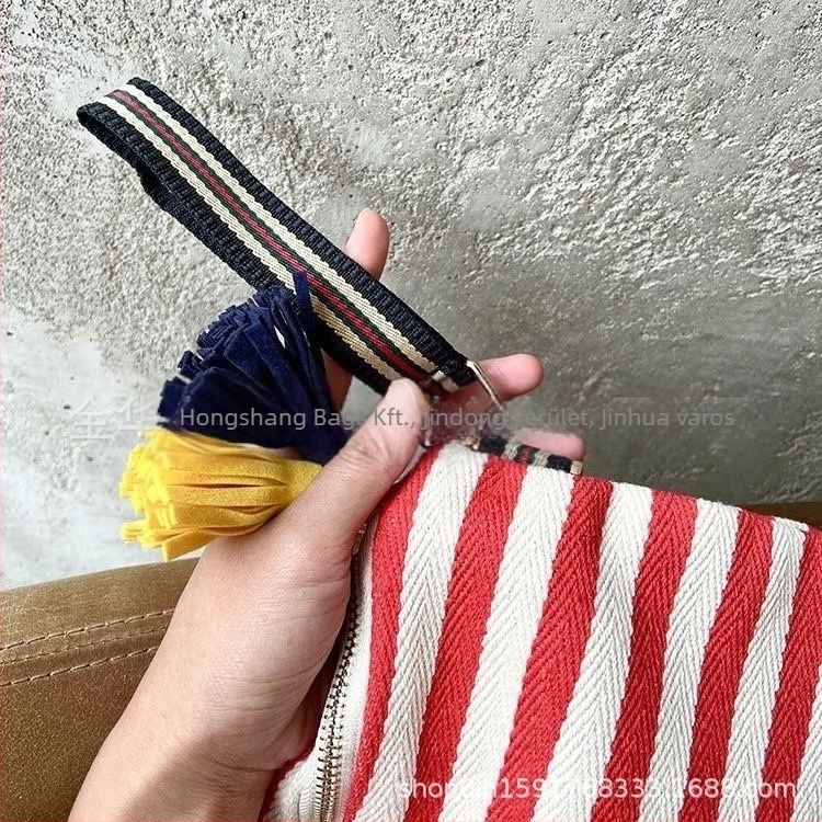 Vászon clutch nőknek – mindennapi használat, városi egyszerű stílus, anyag: vászon