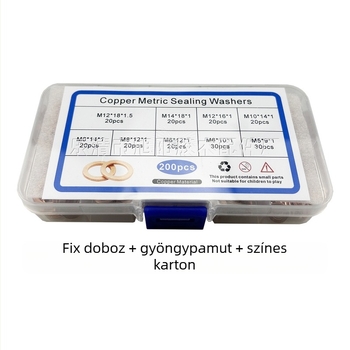 Réz tömítőlemez autóipari felhasználásra — korrózióálló, magas hőmérséklet- és nyomásállóság