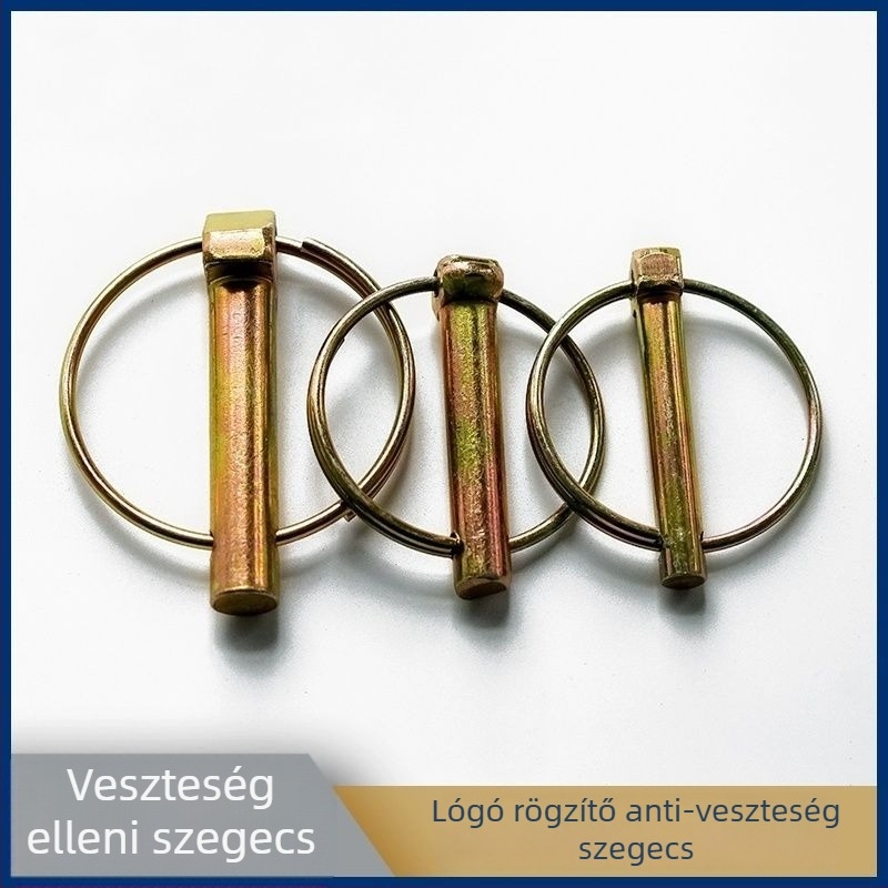 Traktor felfüggesztés zárócsap, körkörös rugós csap, biztonsági csap; Márka: Egyéb; Szabvány száma: —; Felületkezelés: Nincs.