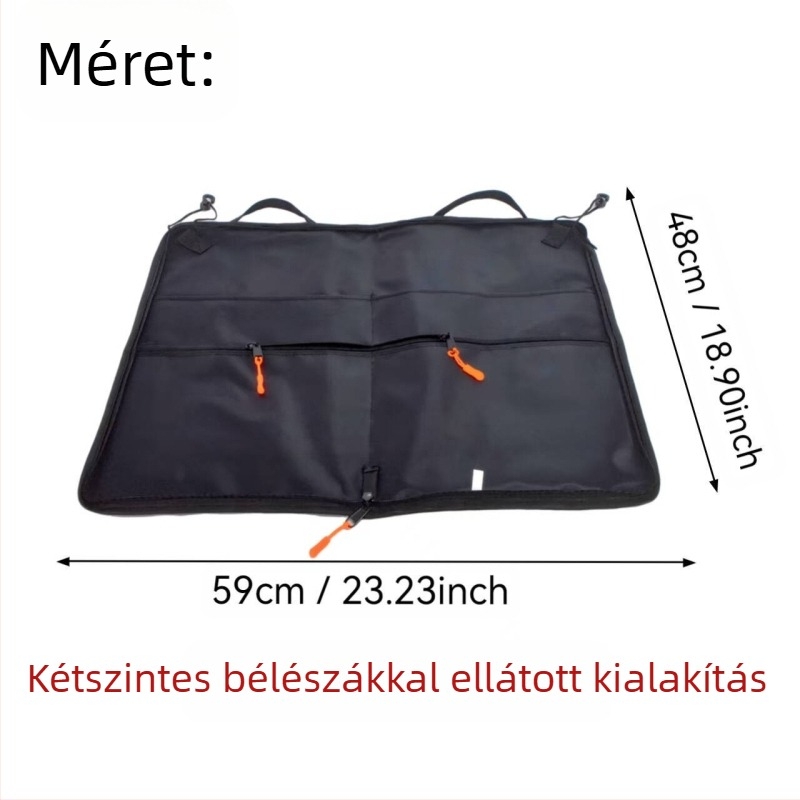 Dobütőkhöz készült ütőhangszer-táska, hátizsákkal tervezett, poliészter anyag, levegő párnás vállpánt, uniszex