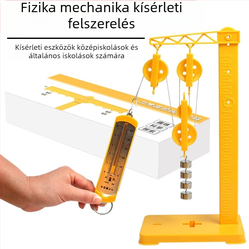 Görgős kísérleti készlet fizika és mechanika – oktatási eszközök általános és középiskolások számára, demonstrációs kísérletek, műanyag anyag