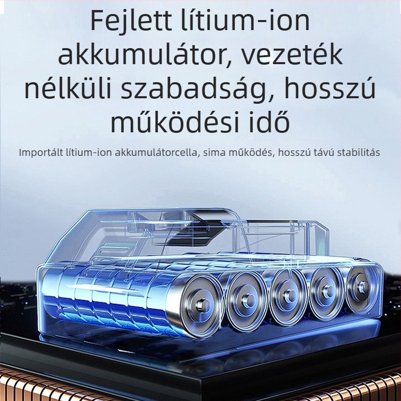 Rockita vezeték nélküli brushless szögcsiszoló, 21V, modell 404, kiegészítőkkel