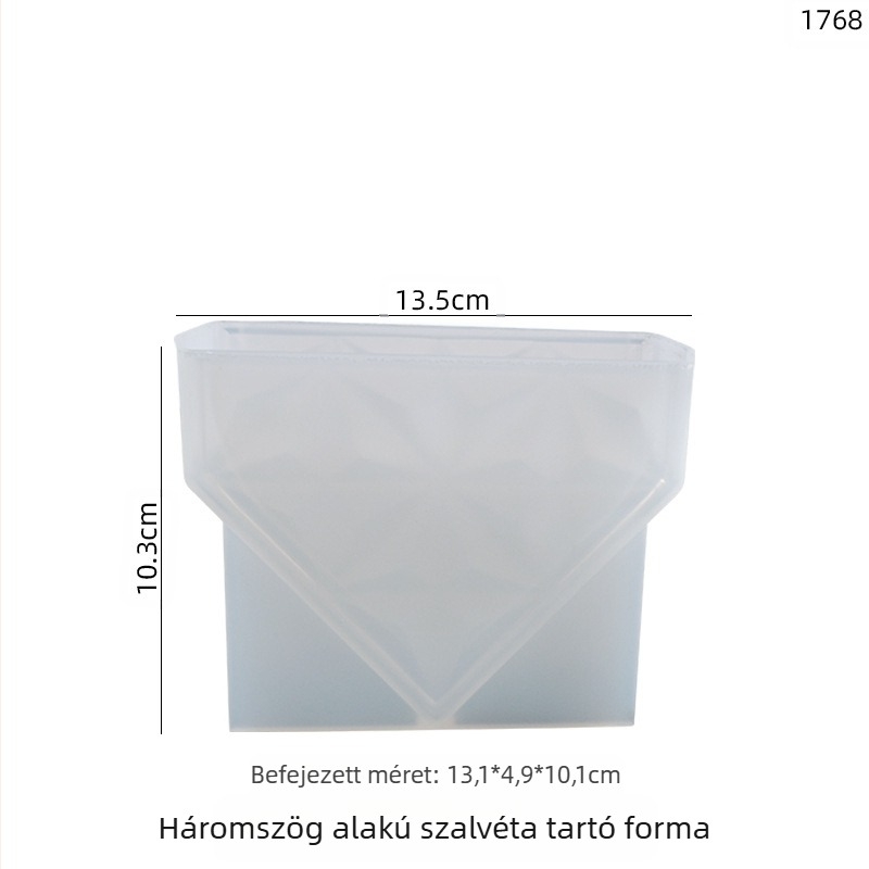 Szilikon sütőforma szabálytalan alakú, DIY kristálygyanta gyártáshoz | egyedi csomagolás