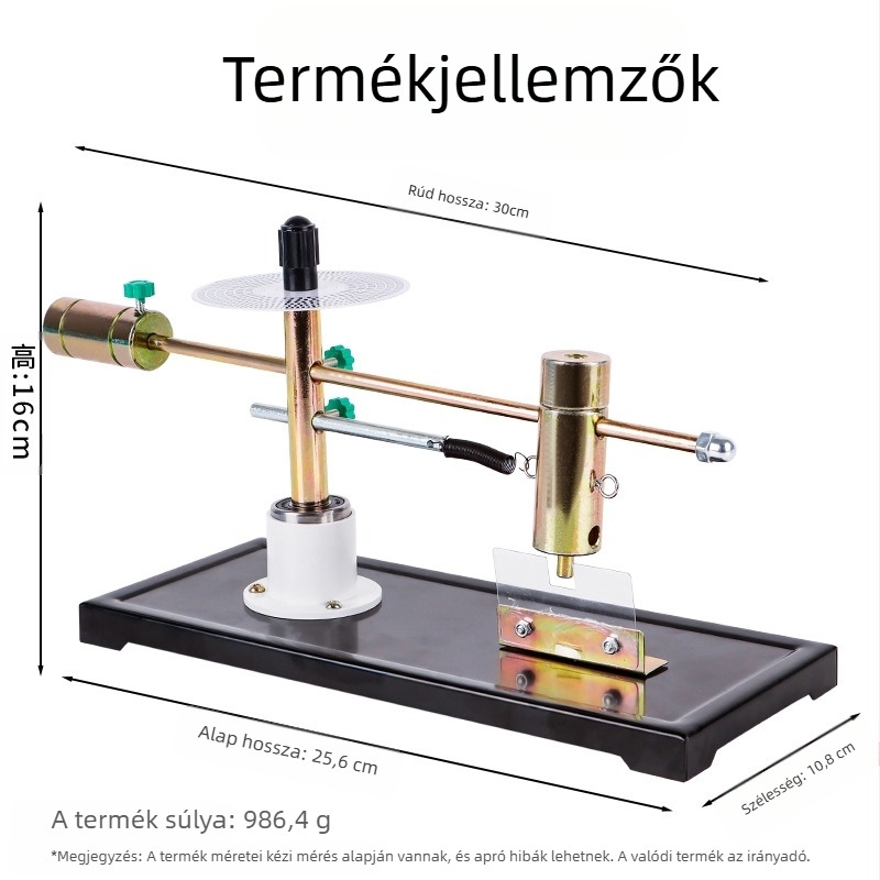 Centripetális erő demonstrátor – a centripetális erő nagyságának ellenőrzésére, oktatási segédlet fizika Liuxin