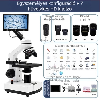 HD állatorvosi mikroszkóp spermaelemzéshez és kórokozó-detekcióhoz kutyáknál, disznóknál és halaknál (laboratóriumi szint)