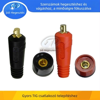 DKJ10-25 európai gyorscsatlakozó aljzat, Gitty, 4 darabos készlet