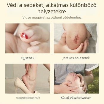 Gyermekeknek készült mesés, vízálló tapasz, egyszer használatos, puha PE anyag, 100 db/doboz, Miaoqiling márka