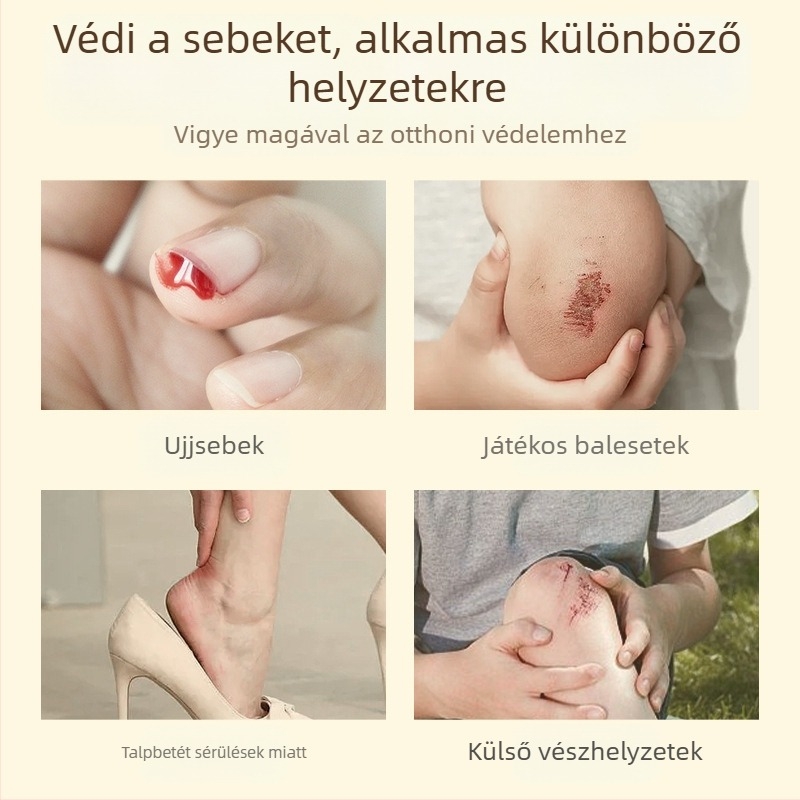 Gyermekeknek készült mesés, vízálló tapasz, egyszer használatos, puha PE anyag, 100 db/doboz, Miaoqiling márka