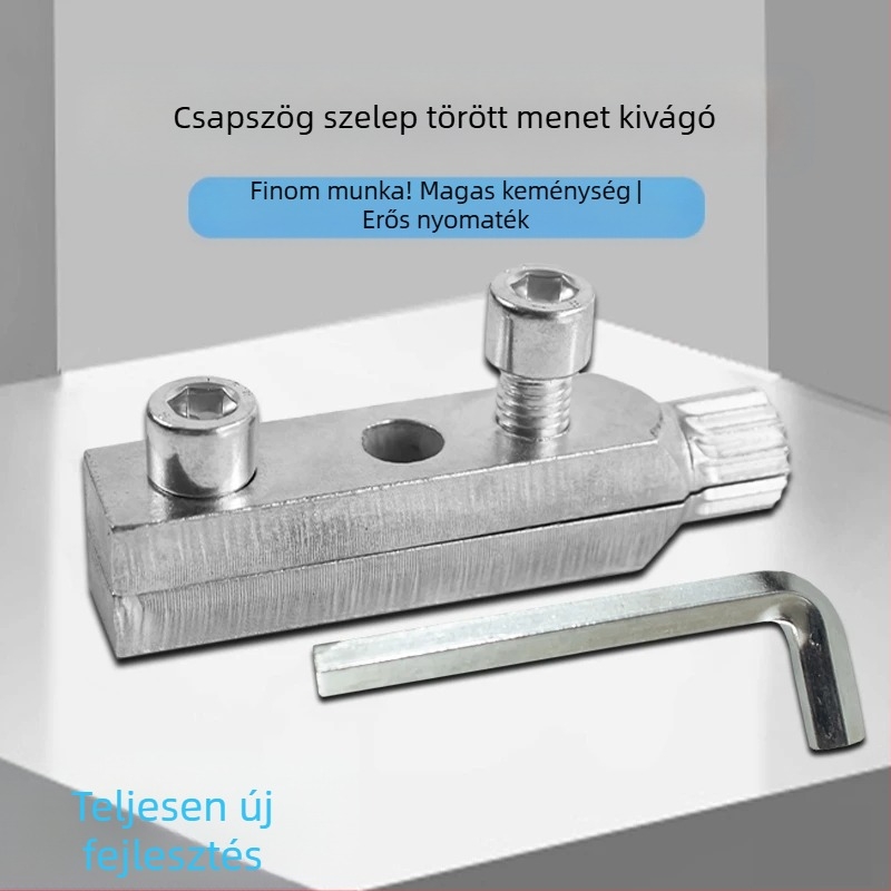 Többcélú törött menet- és csavar-kivonó csaptelekhez és csövekhez, kompatibil elektromos szögcsiszolóval, 24V