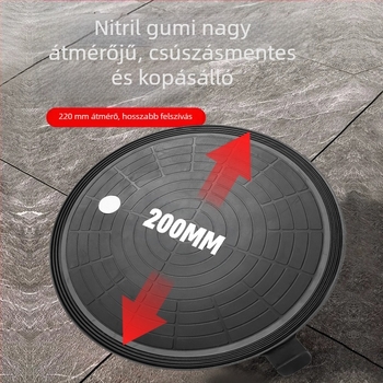 Digitális kijelzős elektromos vákuumos emelő csempéhez és üveghez, automatikus levegő utántöltés, nagy teljesítmény, nehéz terhekhez