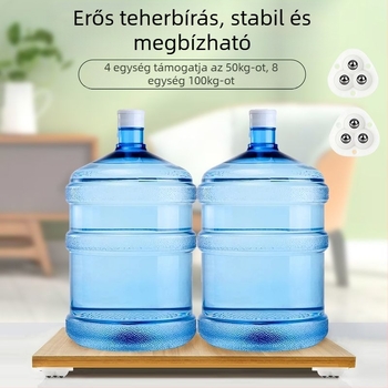 Golyós görgő ragasztós szereléssel – csendes, univerzális bútorokhoz