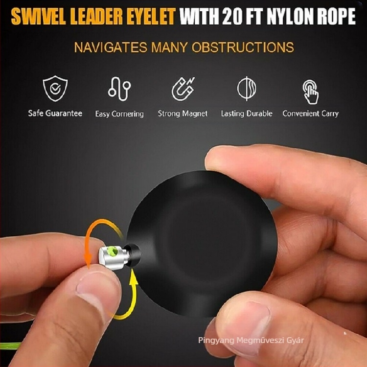 F06 drót húzóeszköz — Modell: f06; Használat: drót és zsinór húzása; Alkalmazható cső specifikációk: általános; Alkalmazható cső anyagok: általános; Tömege: 130 g