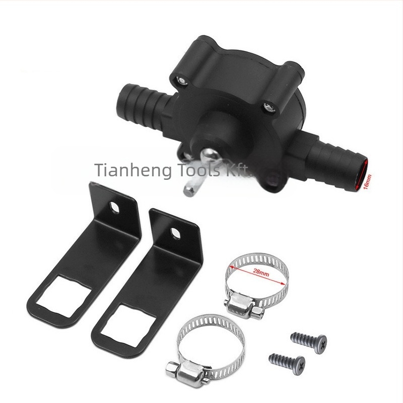 Hordozható DC vízszivattyú, fúróval hajtva, önfelszívó centrifugális szivattyú telekommunikációs karbantartáshoz