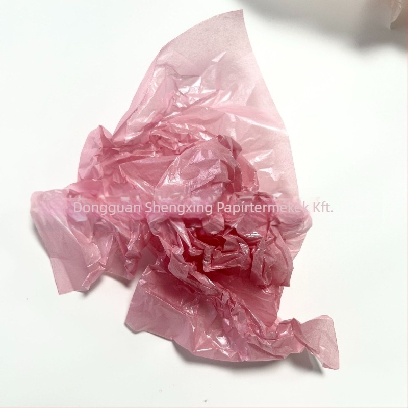 SX Gyöngyházfényes arctörlő papír, 17 g, átlátszatosság 30, gyöngyházfény, csomagolás: OPP zacskó