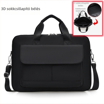 Apple laptop táska ütésvédő légzsákkal, vízálló és kopásálló Oxford anyagból, uniszex