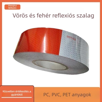 Reflektív autófilm autók és teherautók számára, magas fényességgel és erős tapadással
