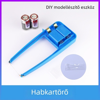 DIY modellépítéshez habvágó gép – műanyag konstrukció, fűtődrót, márka Hinda