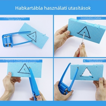 DIY modellépítéshez habvágó gép – műanyag konstrukció, fűtődrót, márka Hinda