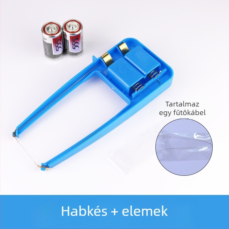 DIY modellépítéshez habvágó gép – műanyag konstrukció, fűtődrót, márka Hinda