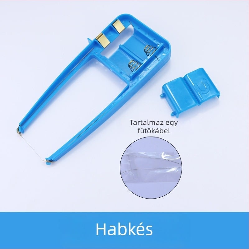 DIY modellépítéshez habvágó gép – műanyag konstrukció, fűtődrót, márka Hinda