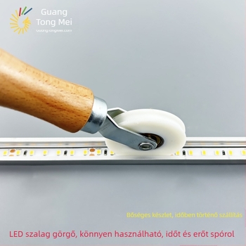 LED-szalag nyomógörgő fab fogantyúval — PVC test, GTM, 110 g