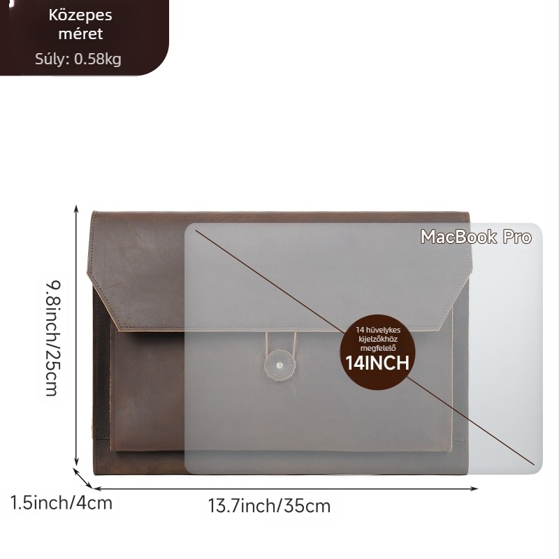 Férfi clutch táska valódi bőrből, első réteg marhabőrből, vízálló, kopásálló és ütésálló, 2024 ősz kiadás