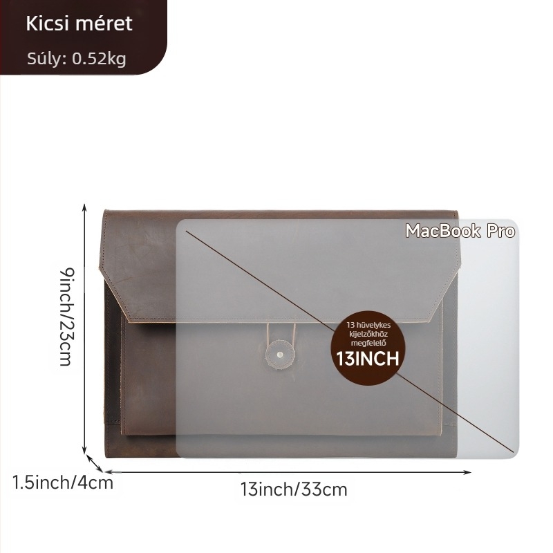 Férfi clutch táska valódi bőrből, első réteg marhabőrből, vízálló, kopásálló és ütésálló, 2024 ősz kiadás